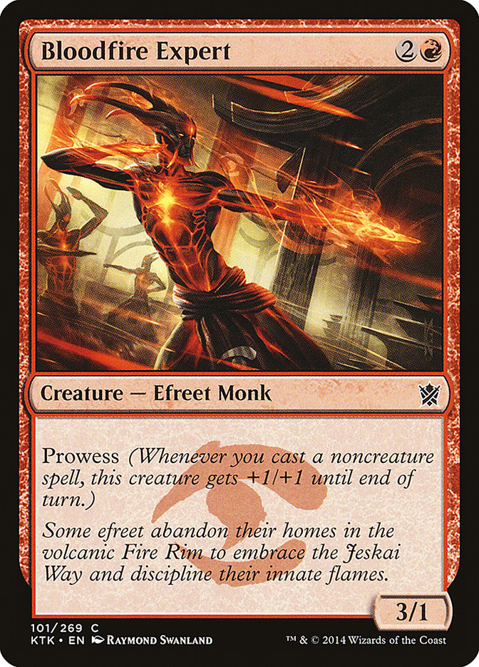 Bloodfire Expert [Khans of Tarkir] | Card Citadel