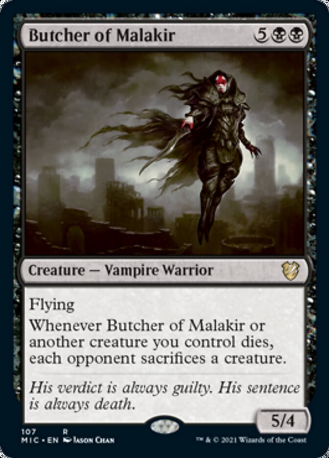 Butcher of Malakir [Innistrad: Midnight Hunt Commander] | Card Citadel