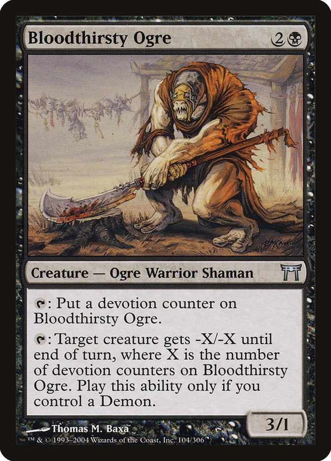 Bloodthirsty Ogre [Champions of Kamigawa] | Card Citadel