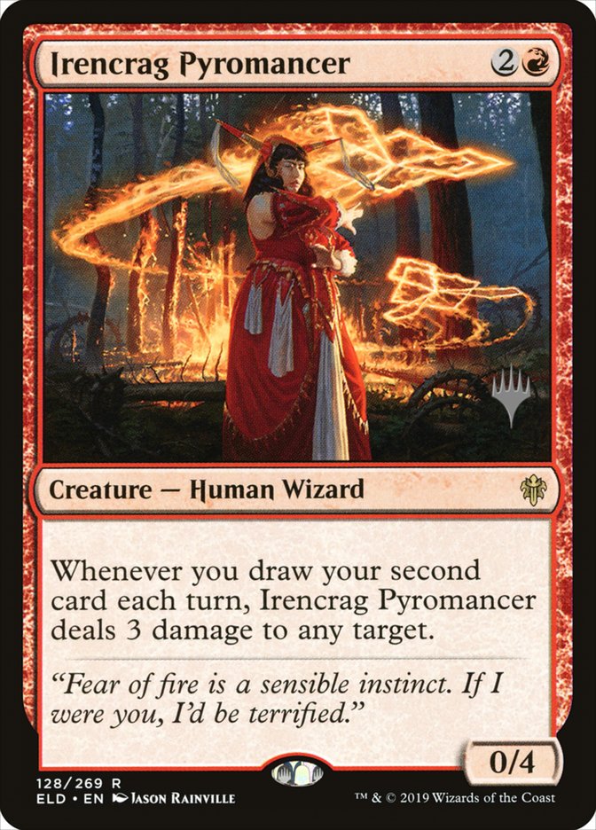 Irencrag Pyromancer (Promo Pack) [Throne of Eldraine Promos] | Card Citadel