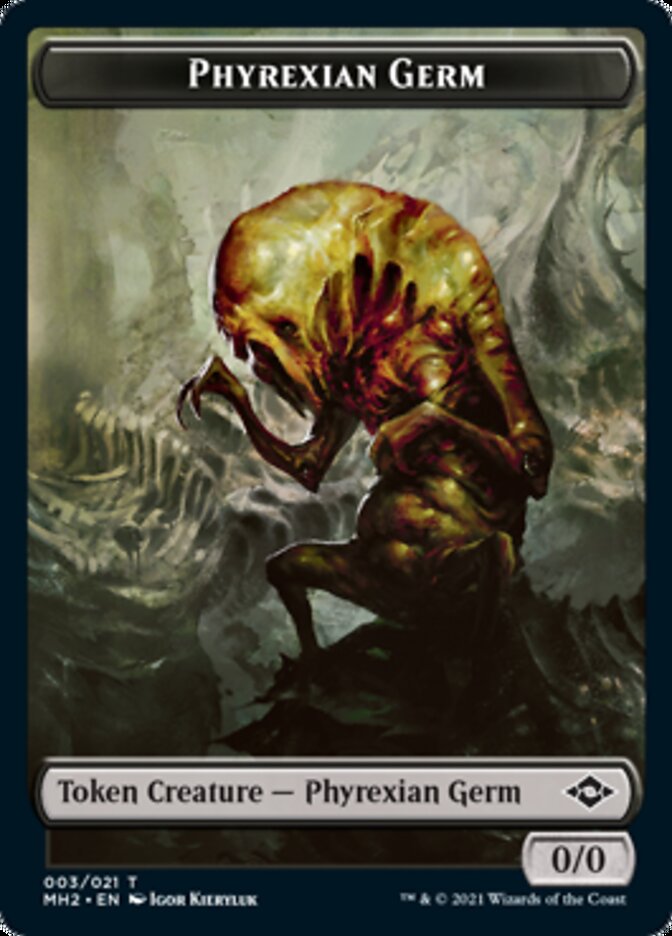 Phyrexian Germ Token [Modern Horizons 2 Tokens] | Card Citadel