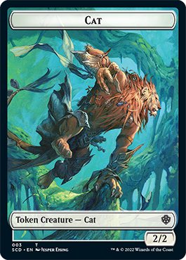 Insect // Cat Double-Sided Token [Starter Commander Decks] | Card Citadel