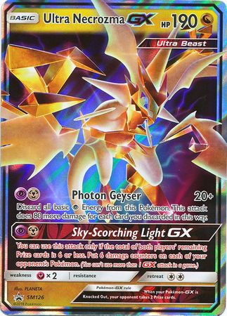 Ultra Necrozma GX (SM126) (Jumbo Card) [Sun & Moon: Black Star Promos] | Card Citadel