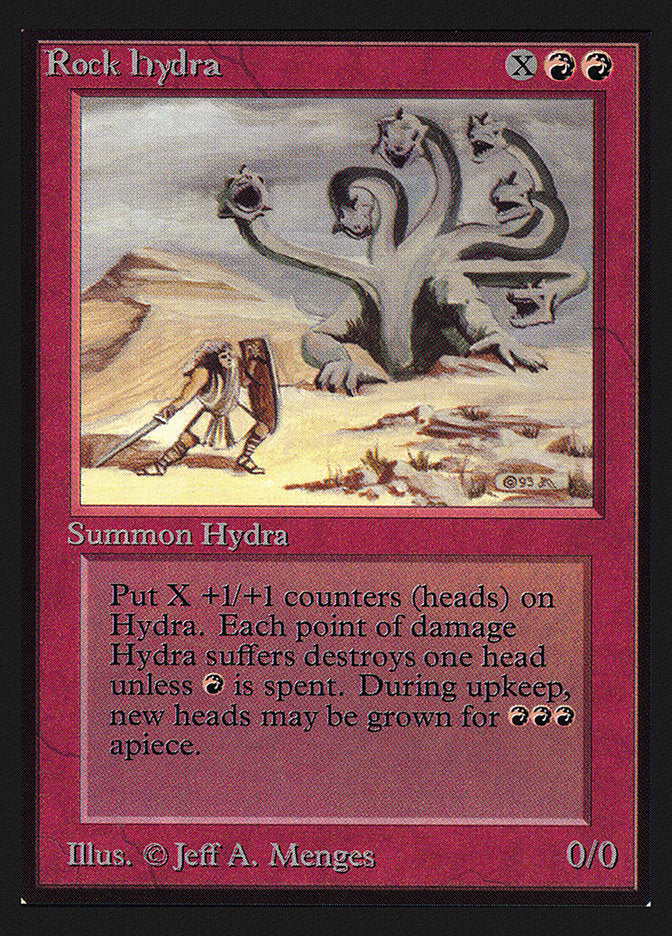 Rock Hydra (IE) [Intl. Collectors’ Edition] | Card Citadel