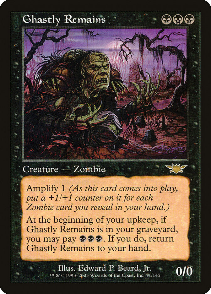 Ghastly Remains [Legions] | Card Citadel