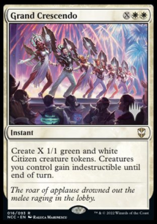 Grand Crescendo (Promo Pack) [Streets of New Capenna Commander Promos] | Card Citadel