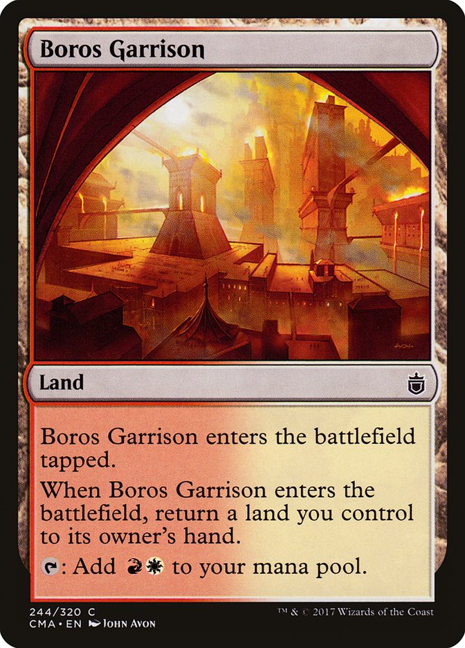 Boros Garrison [Commander Anthology] | Card Citadel