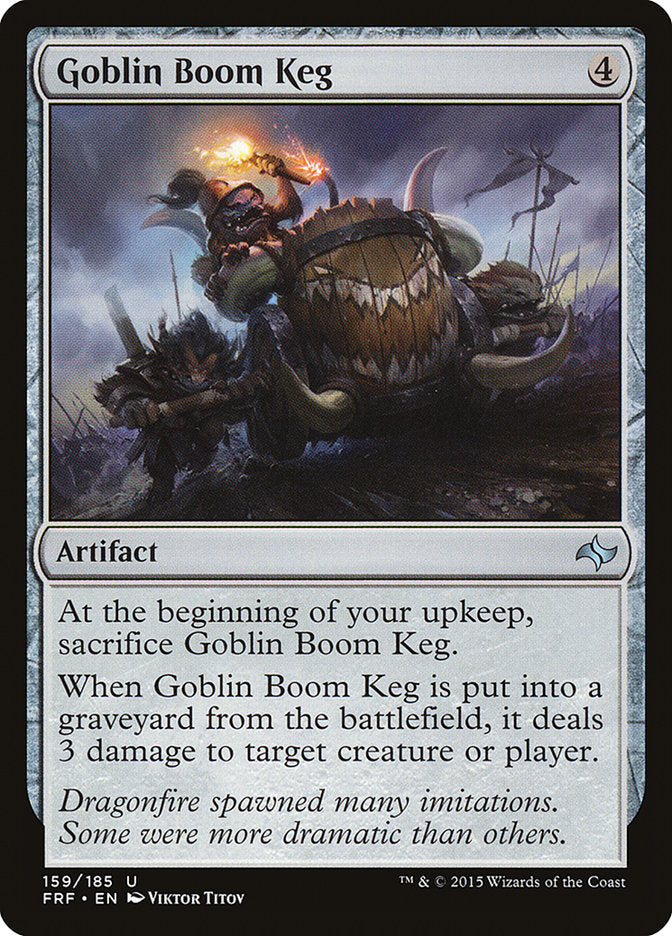 Goblin Boom Keg [Fate Reforged] | Card Citadel