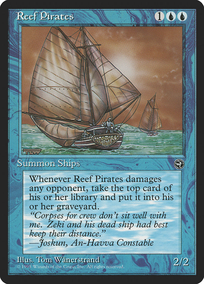 Reef Pirates (Joskun Flavor Text) [Homelands] | Card Citadel