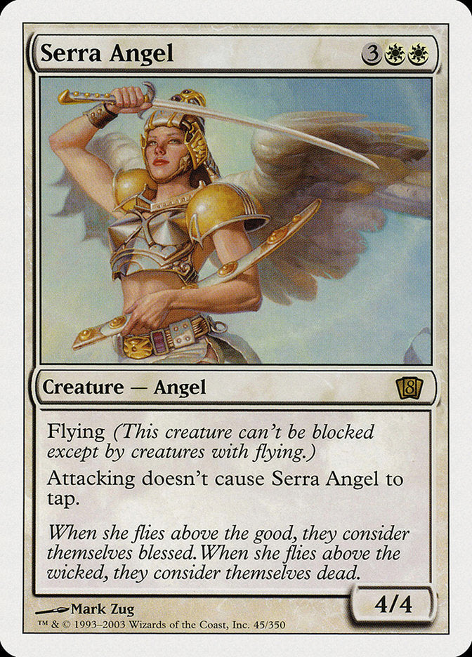 Serra Angel [Eighth Edition] | Card Citadel