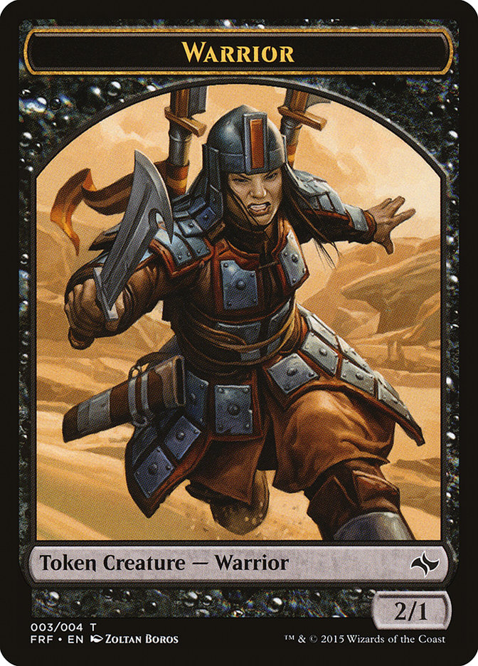 Warrior [Fate Reforged Tokens] | Card Citadel