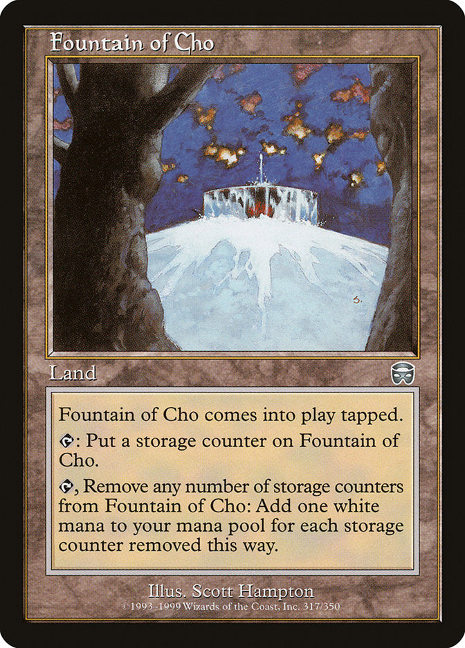 Fountain of Cho [Mercadian Masques] | Card Citadel