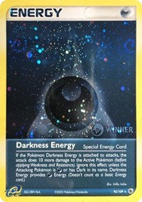 Darkness Energy (93/109) (Special) (Winner) [EX: Ruby & Sapphire] | Card Citadel