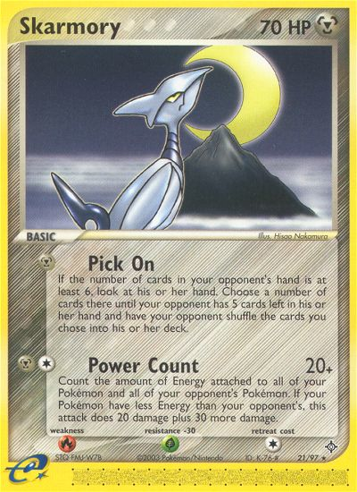 Skarmory (21/97) [EX: Dragon] | Card Citadel