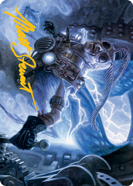 Insectile Aberration Art Card (Gold-Stamped Signature) [Innistrad: Midnight Hunt Art Series] | Card Citadel