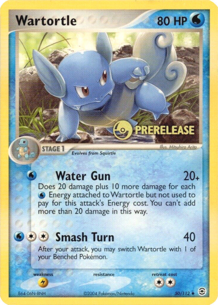 Wartortle (50/112) (Prerelease) [EX: FireRed & LeafGreen] | Card Citadel