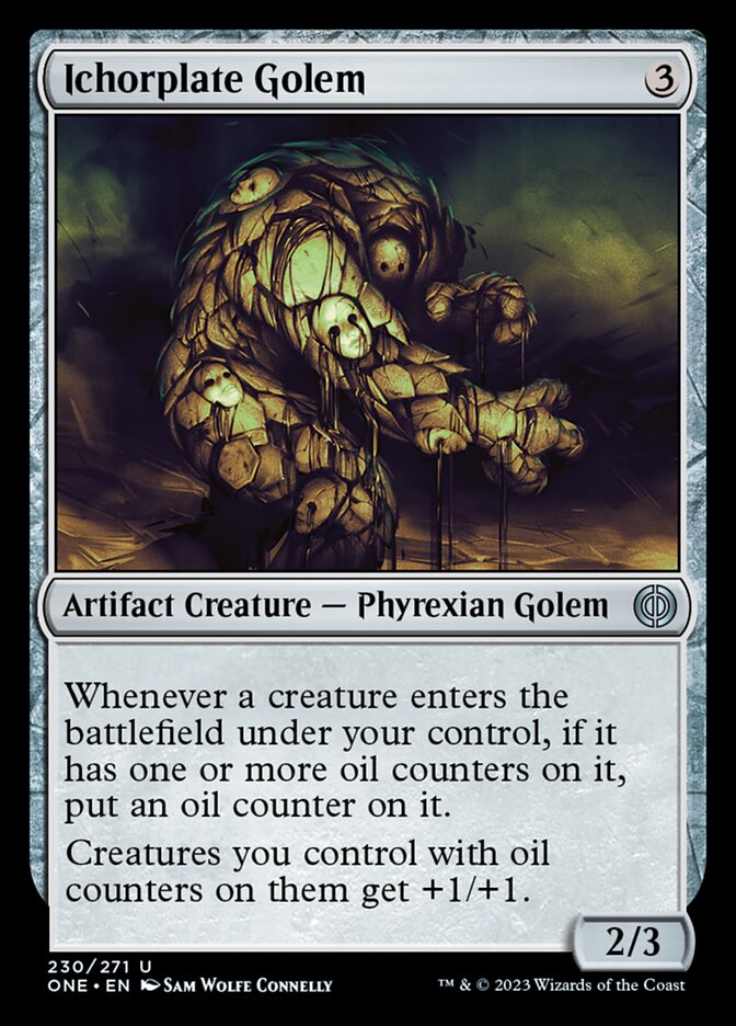 Ichorplate Golem [Phyrexia: All Will Be One] | Card Citadel
