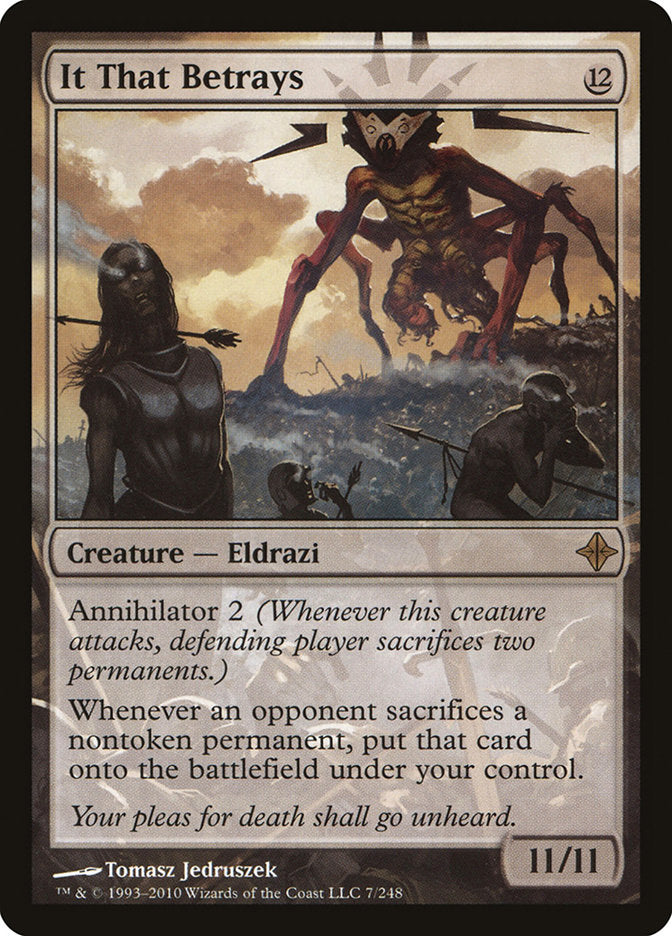 It That Betrays [Rise of the Eldrazi] | Card Citadel