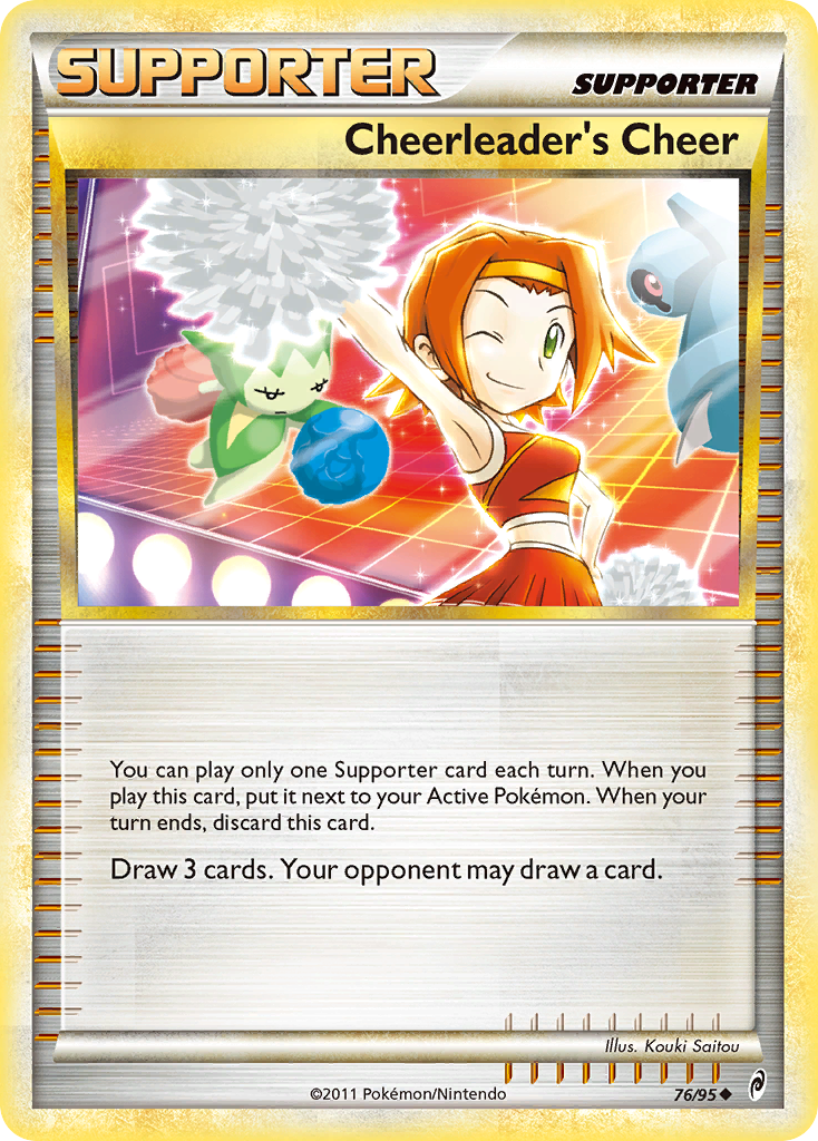 Cheerleader's Cheer (76/95) [HeartGold & SoulSilver: Call of Legends] | Card Citadel