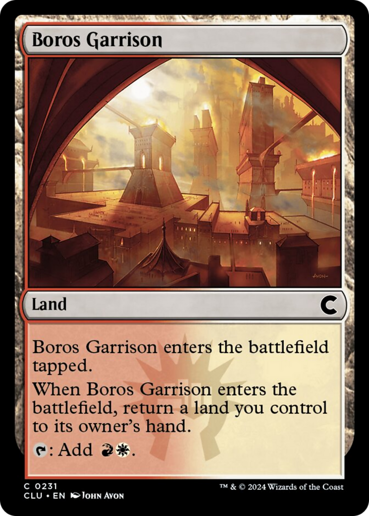 Boros Garrison [Ravnica: Clue Edition] | Card Citadel