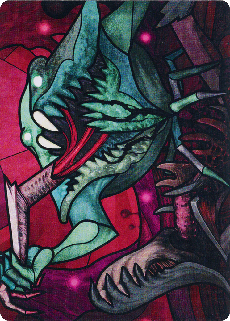 Yargle, Glutton of Urborg Art Card [March of the Machine Art Series] | Card Citadel