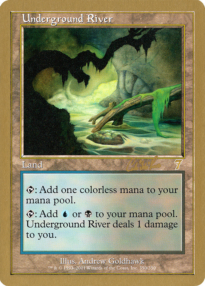 Underground River (Carlos Romao) [World Championship Decks 2002] | Card Citadel