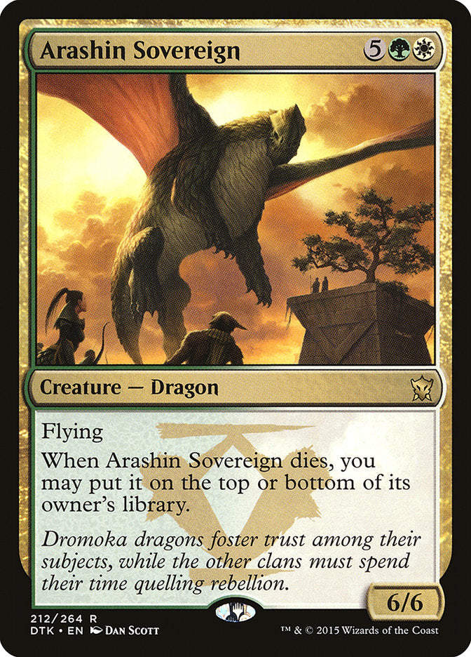 Arashin Sovereign [Dragons of Tarkir] | Card Citadel