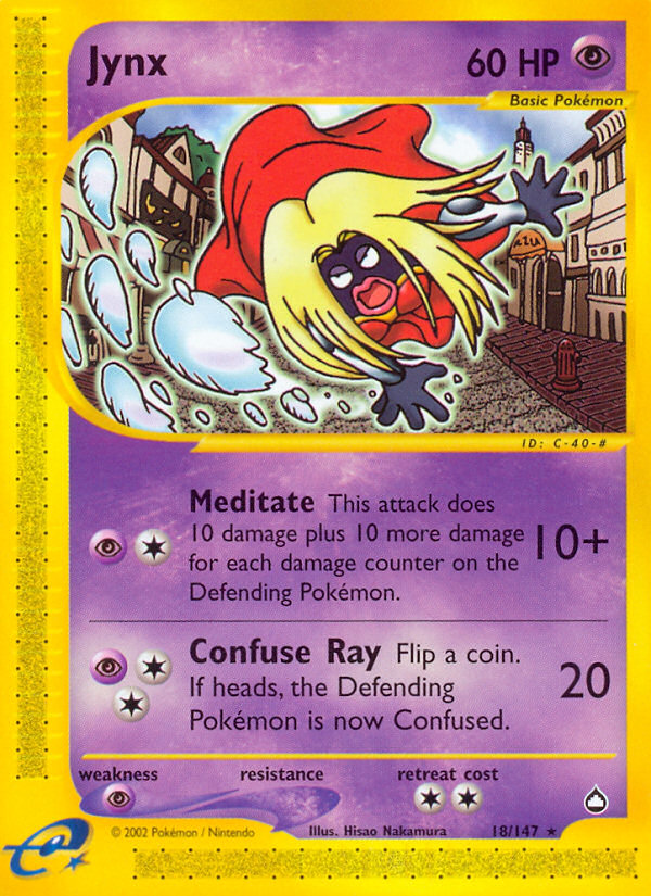 Jynx (18/147) [Aquapolis] | Card Citadel