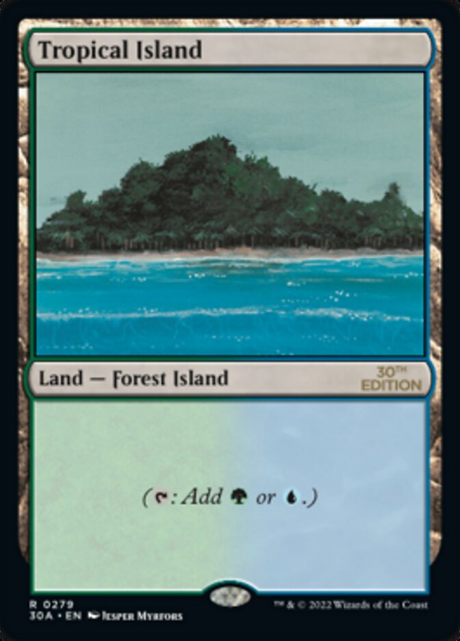Tropical Island [30th Anniversary Edition] | Card Citadel