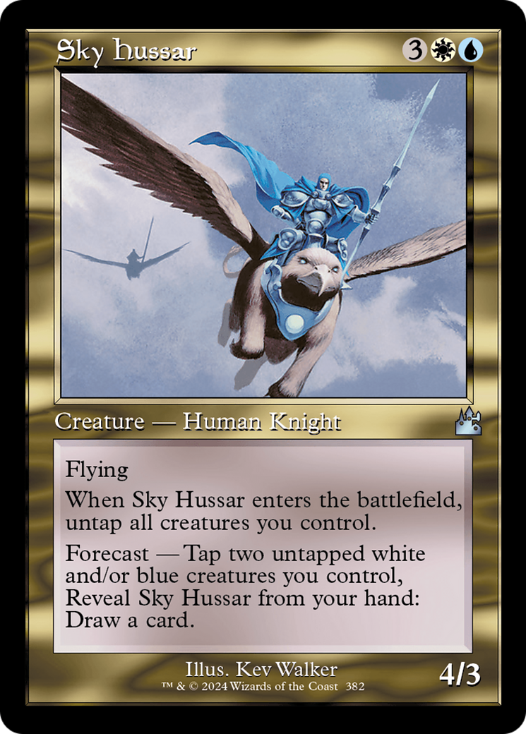 Sky Hussar (Retro Frame) [Ravnica Remastered] | Card Citadel