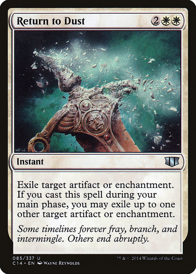 Return to Dust [Commander 2014] | Card Citadel