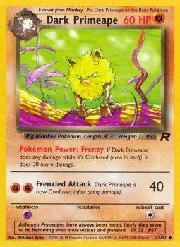 Dark Primeape (43/82) [Team Rocket Unlimited] | Card Citadel