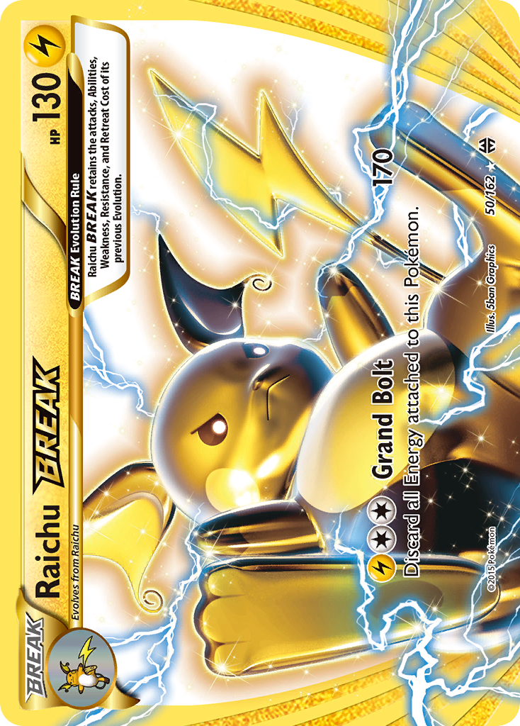 Raichu BREAK (50/162) [XY: BREAKthrough] | Card Citadel