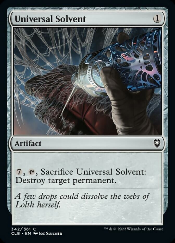 Universal Solvent [Commander Legends: Battle for Baldur's Gate] | Card Citadel