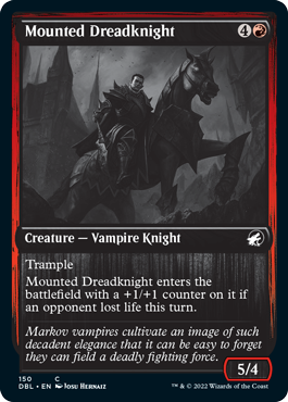 Mounted Dreadknight [Innistrad: Double Feature] | Card Citadel