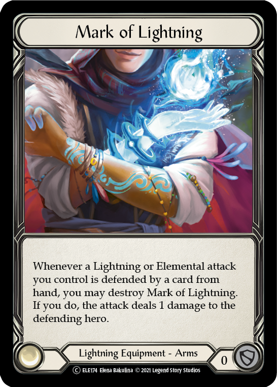 Mark of Lightning [U-ELE174] Unlimited Normal | Card Citadel