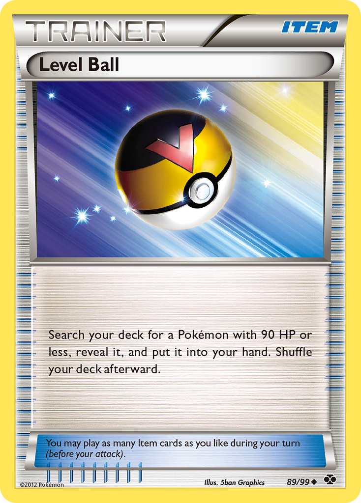 Level Ball (89/99) [Black & White: Next Destinies] | Card Citadel