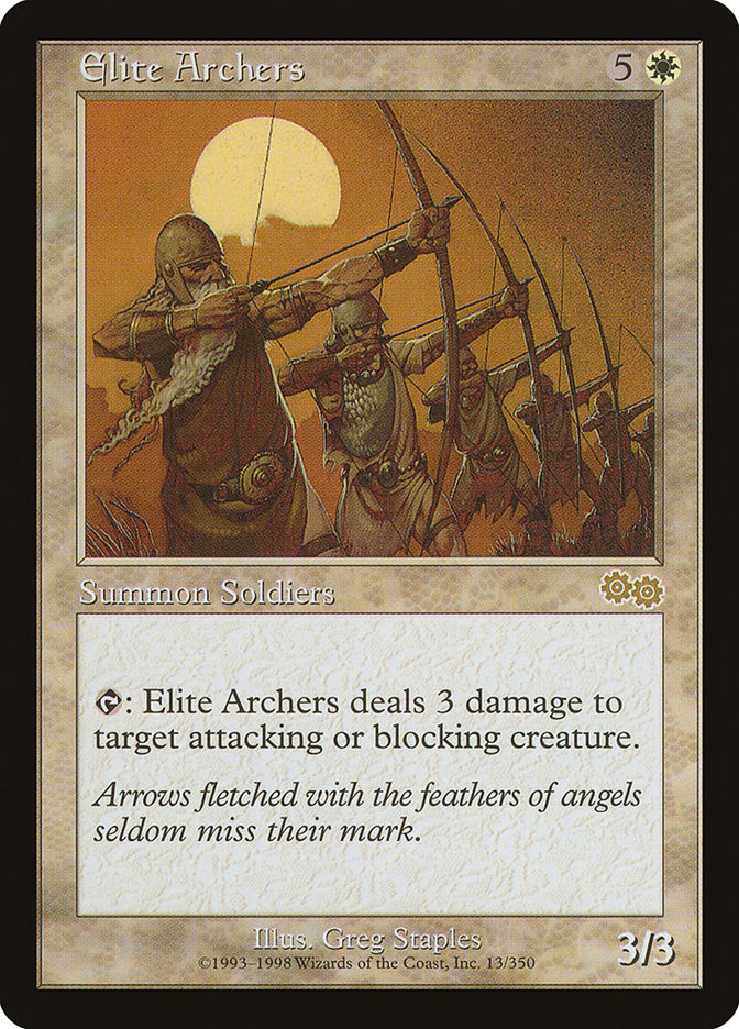 Elite Archers [Urza's Saga] | Card Citadel