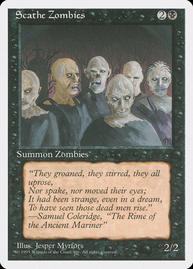 Scathe Zombies [Fourth Edition] | Card Citadel