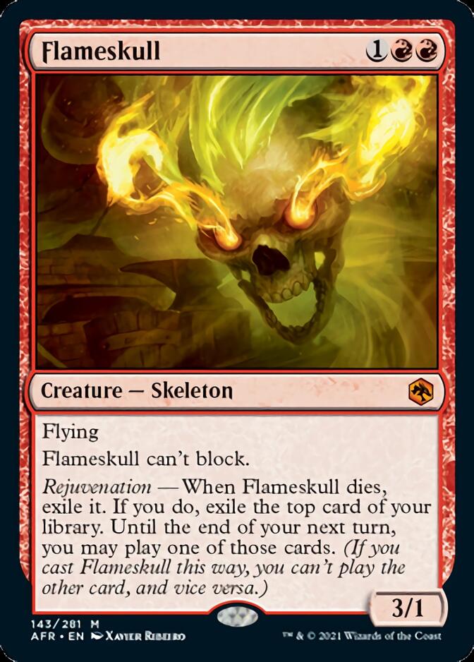 Flameskull [Dungeons & Dragons: Adventures in the Forgotten Realms] | Card Citadel