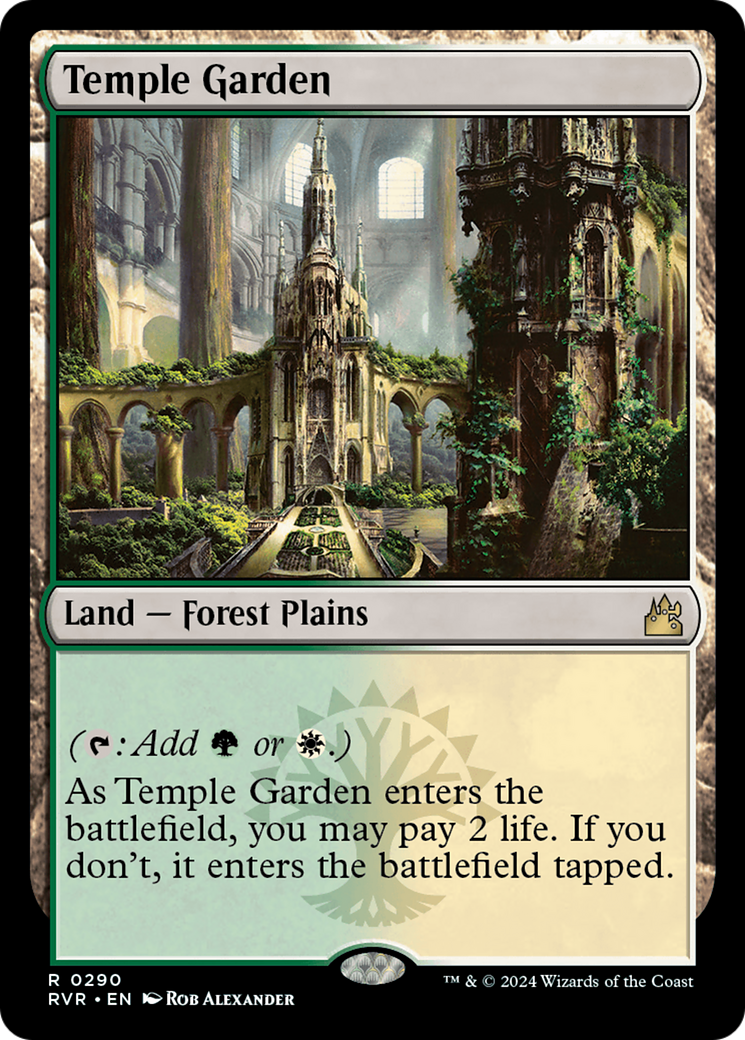 Temple Garden [Ravnica Remastered] | Card Citadel