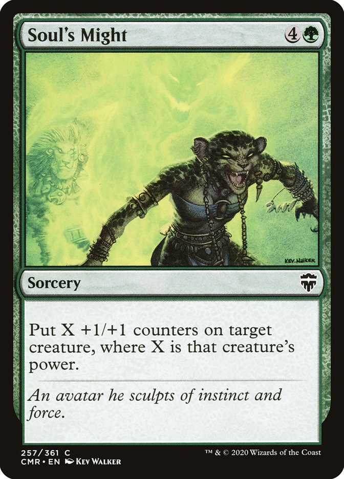 Soul's Might [Commander Legends] | Card Citadel