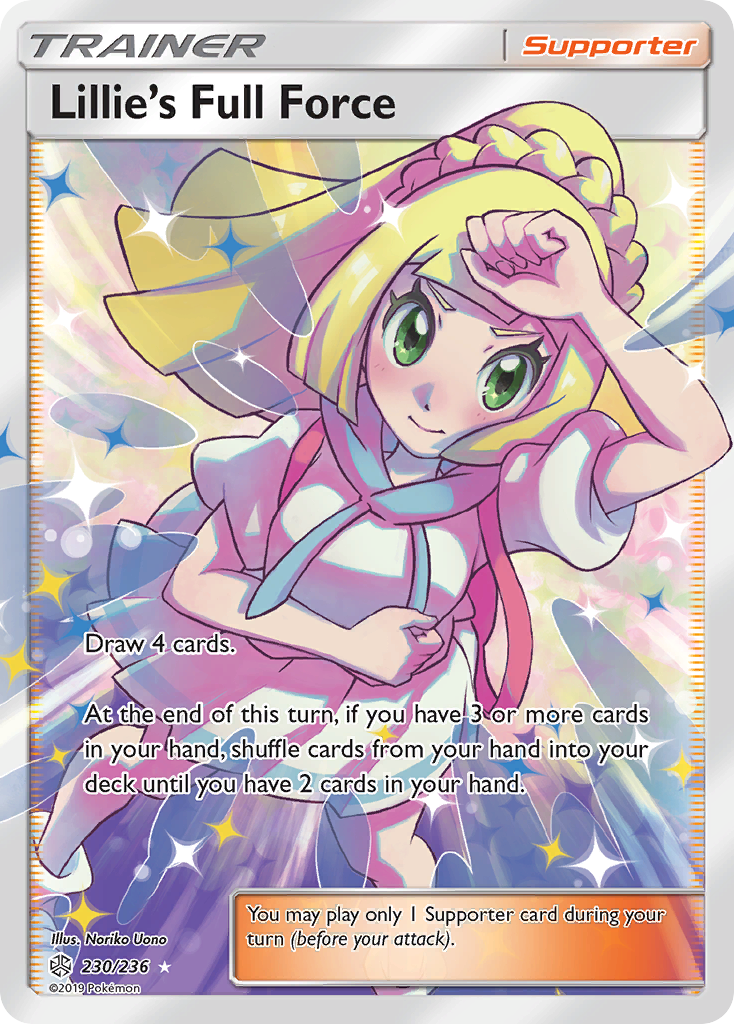 Lillie's Full Force (230/236) [Sun & Moon: Cosmic Eclipse] | Card Citadel