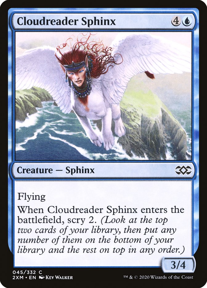 Cloudreader Sphinx [Double Masters] | Card Citadel