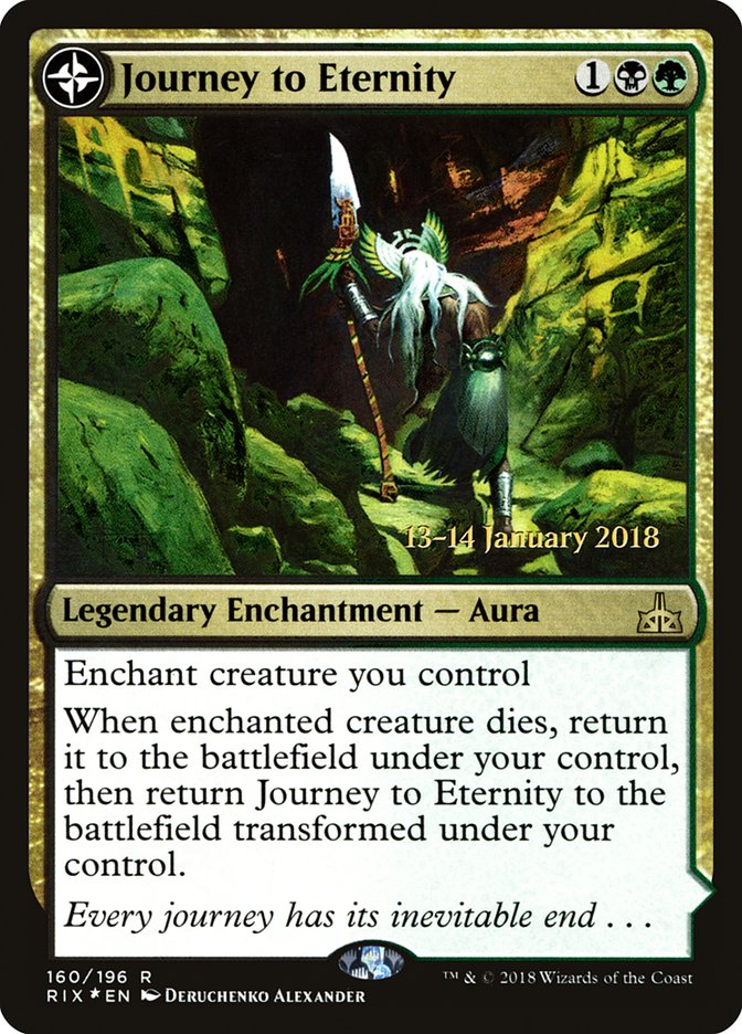 Journey to Eternity // Atzal, Cave of Eternity [Rivals of Ixalan Promos] | Card Citadel