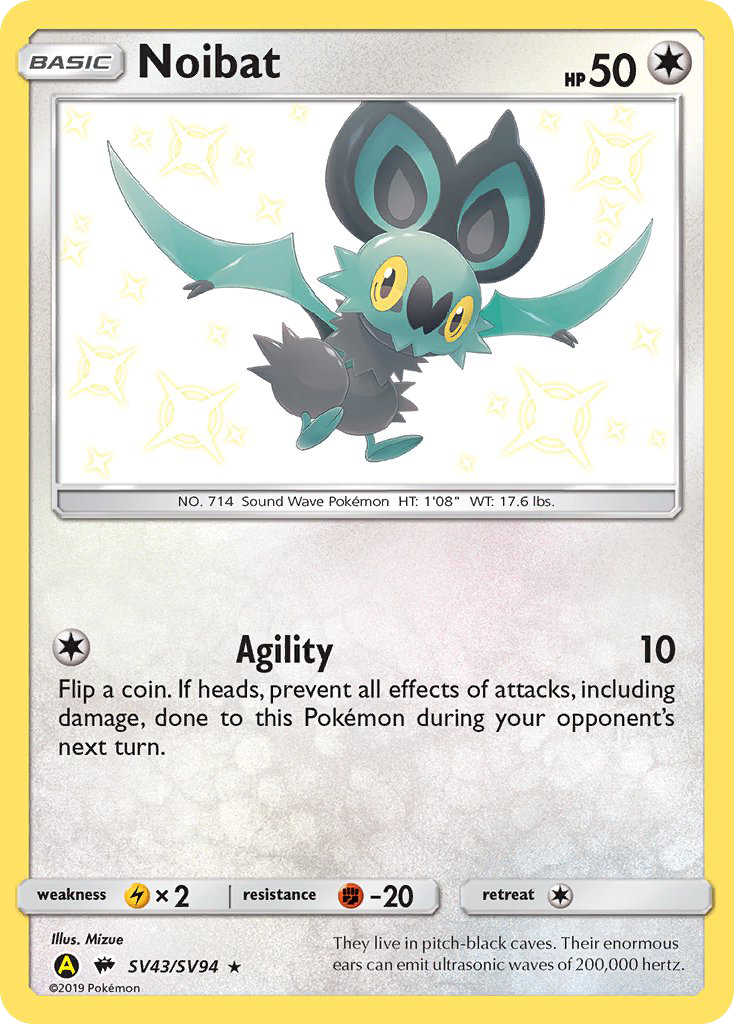 Noibat (SV43/SV94) [Sun & Moon: Hidden Fates - Shiny Vault] | Card Citadel