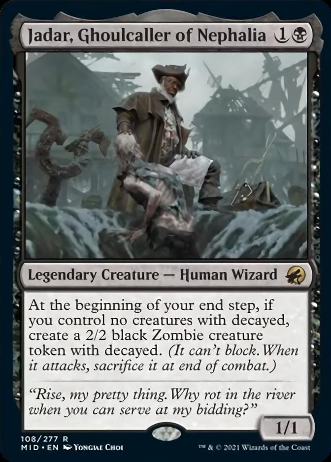 Jadar, Ghoulcaller of Nephalia [Innistrad: Midnight Hunt] | Card Citadel