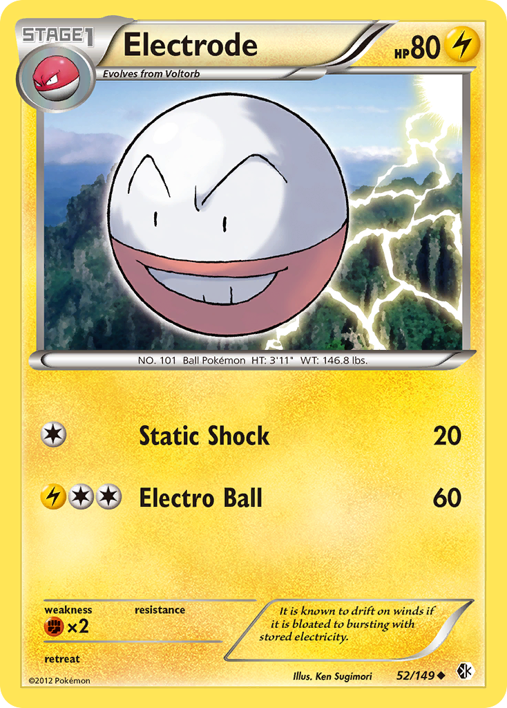 Electrode (52/149) [Black & White: Boundaries Crossed] | Card Citadel