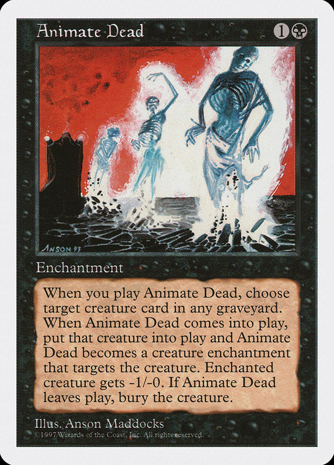 Animate Dead [Fifth Edition] | Card Citadel