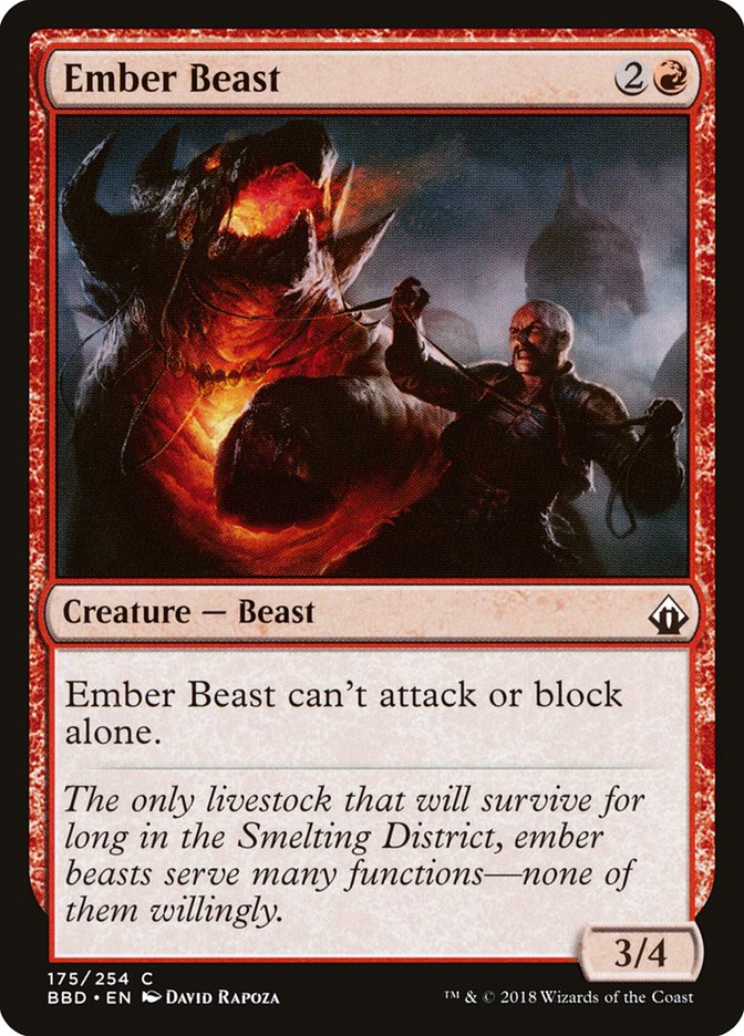 Ember Beast [Battlebond] | Card Citadel